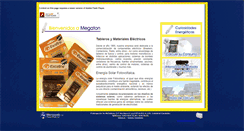 Desktop Screenshot of megaton.com.ve